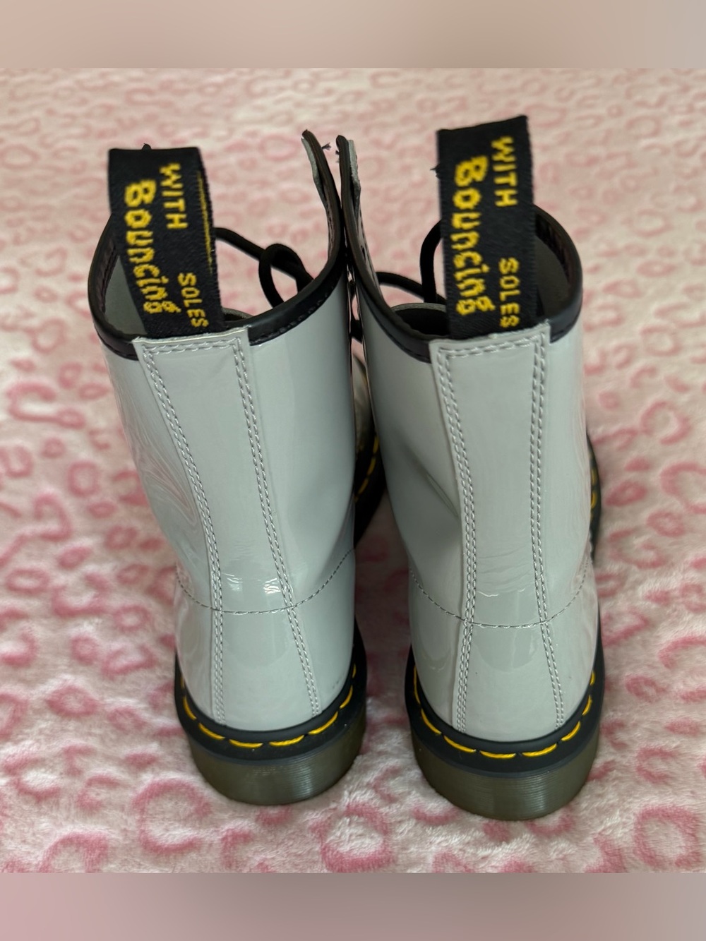 Dr. Martens 1460 Patent Leather Lace Up 
Boots Women’s Size: 7 - Picture 4 of 12